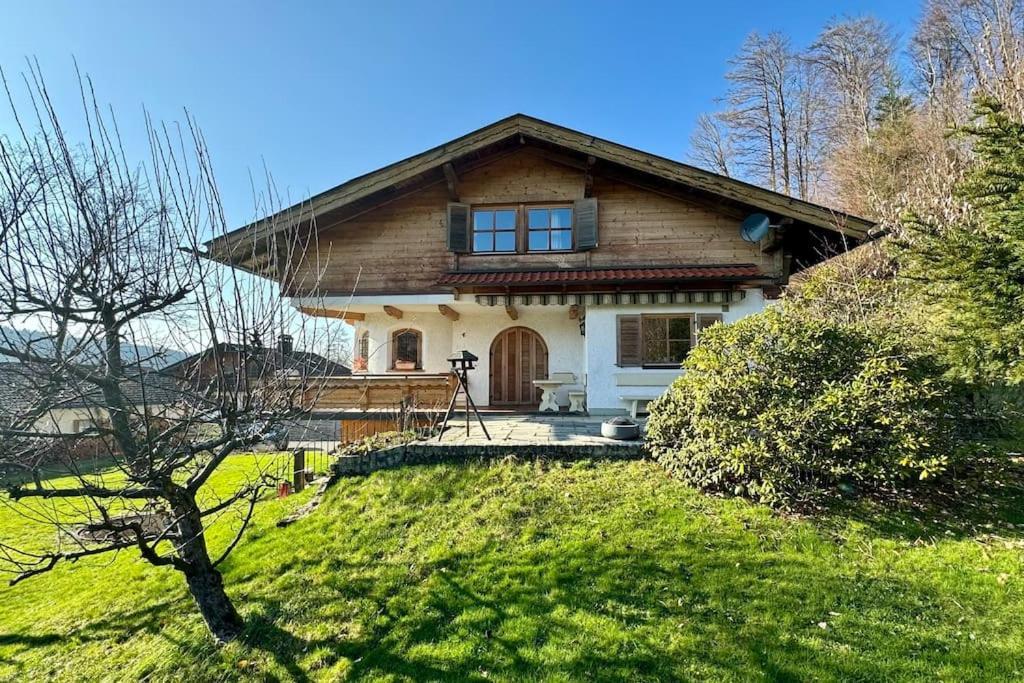 Romantisches Alpenchalet - Mit Sauna Und Kamin - Ruhig Und Zentral باد تولز المظهر الخارجي الصورة