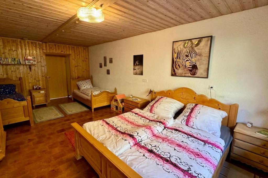 Romantisches Alpenchalet - Mit Sauna Und Kamin - Ruhig Und Zentral باد تولز المظهر الخارجي الصورة