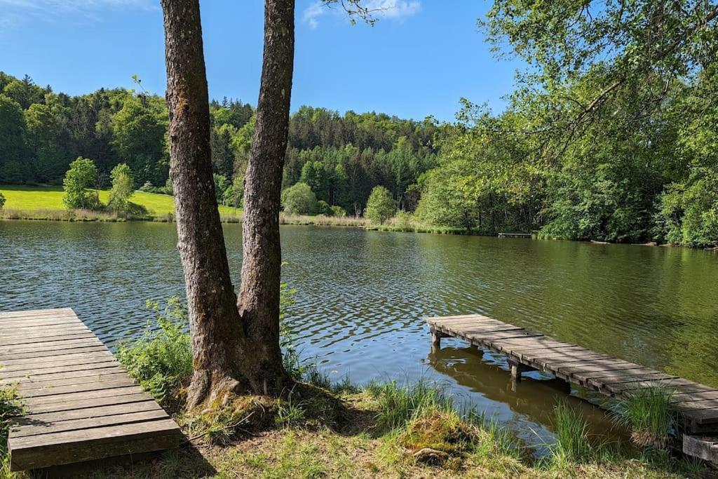 Romantisches Alpenchalet - Mit Sauna Und Kamin - Ruhig Und Zentral باد تولز المظهر الخارجي الصورة